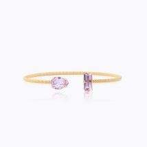 Noelle Statement Bracelet - Gold-Violet 1.jpg