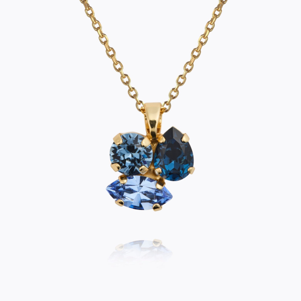 Ana necklace - Denimblue Combo