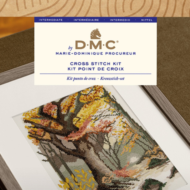 Cross Stich Kit - Autumn Scenery - Image 1