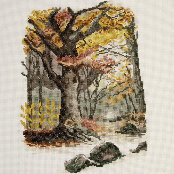 Cross Stich Kit - Autumn Scenery - Image 2