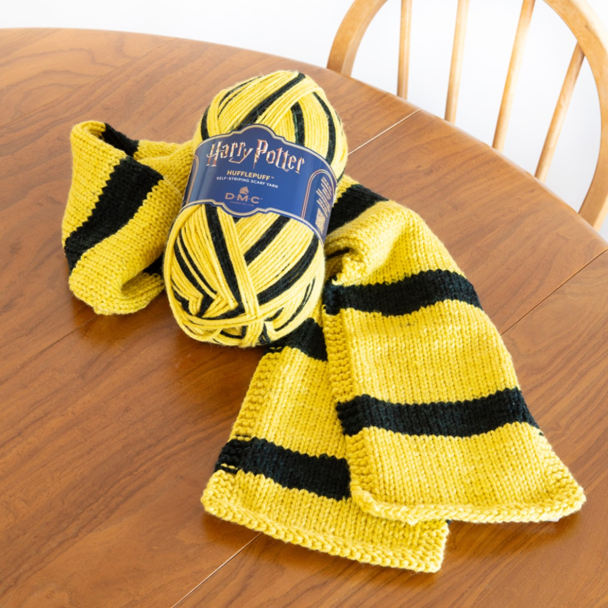Harry Potter Self-striping yarn - Hufflepuff