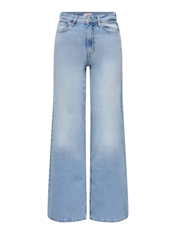 ONLMADISON BLUSH HW WIDE DNM CRO371 NOOS - Image 1