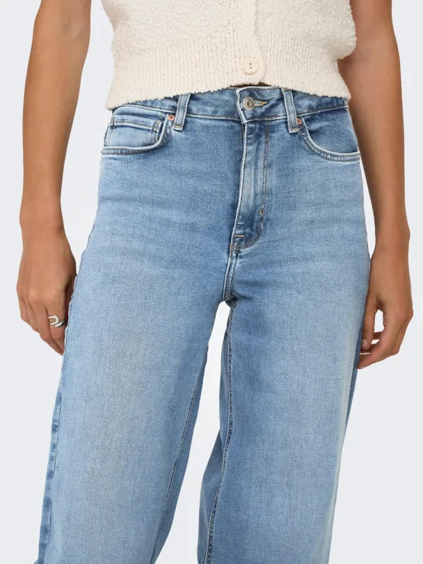 ONLMADISON BLUSH HW WIDE DNM CRO371 NOOS - Image 2