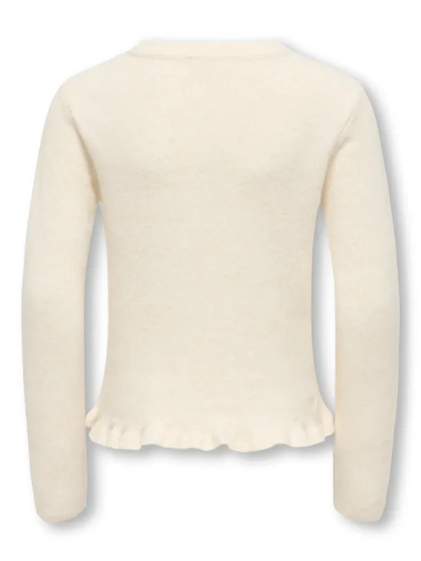 KOGSHELDA LIFE LS ONECK RUFFLE PULL KNT - Image 3