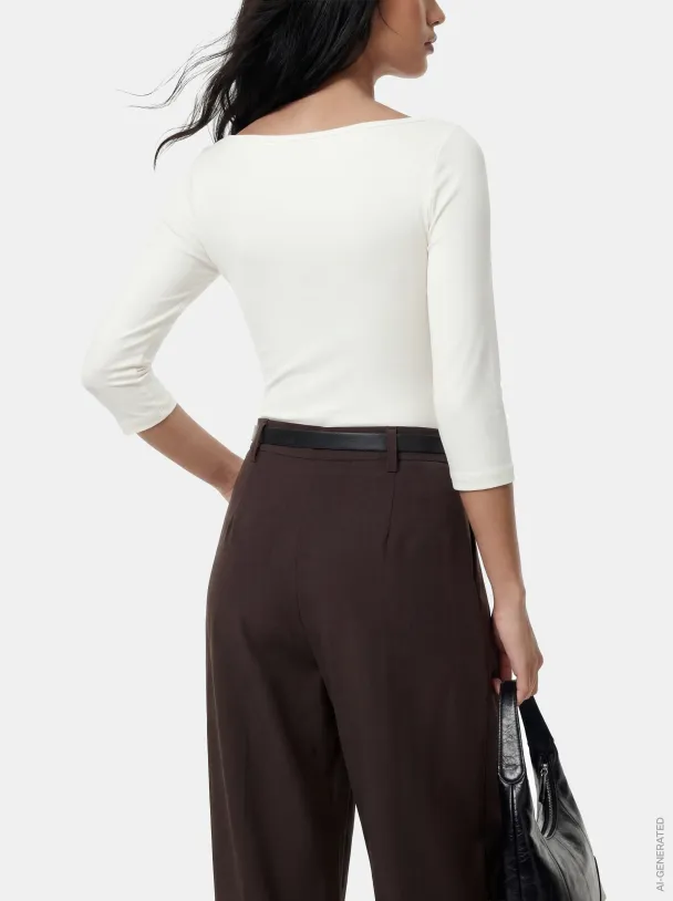 PCOLIVIA MW BARREL PANT NOOS BC - Image 4