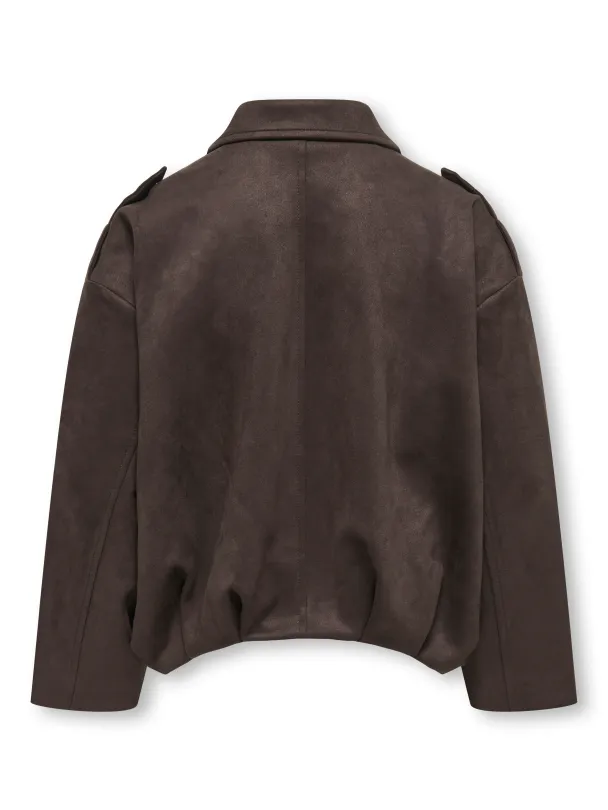 KOGNIA FAUX SUEDE BAT JACKET OTW GRL - Image 6