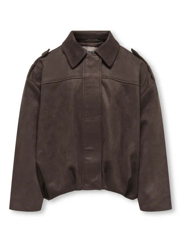 KOGNIA FAUX SUEDE BAT JACKET OTW GRL - Image 1