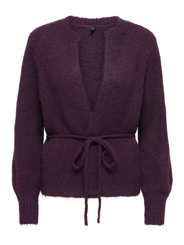 ONLFIONA LS STRING CARDIGAN KNT - Image 1