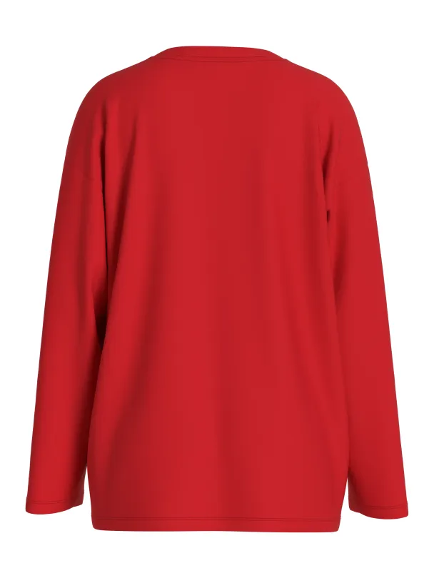 VIEVANIA OVERSIZE O-NECK L/S TOP - Image 2