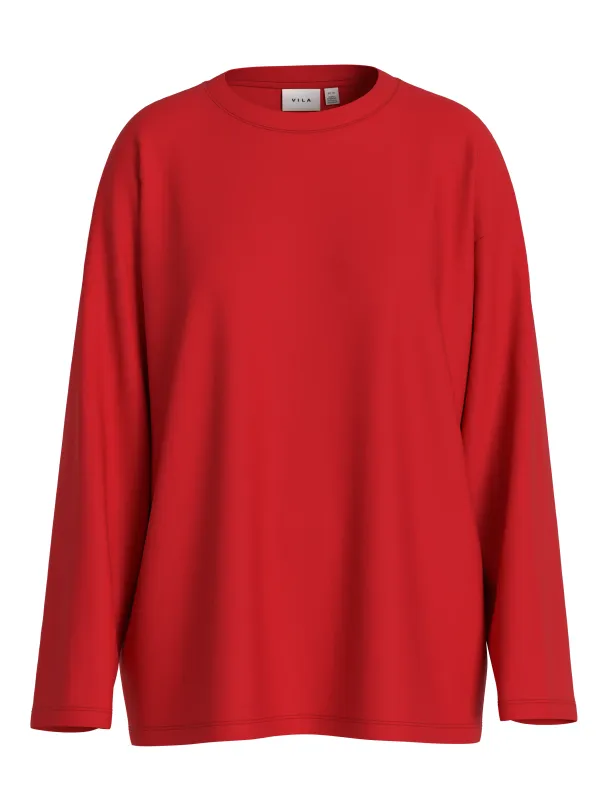 VIEVANIA OVERSIZE O-NECK L/S TOP - Image 1