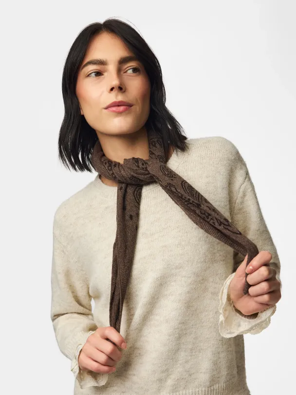 PCNOVIS SMALL SQUARE SCARF NOOS - Image 4