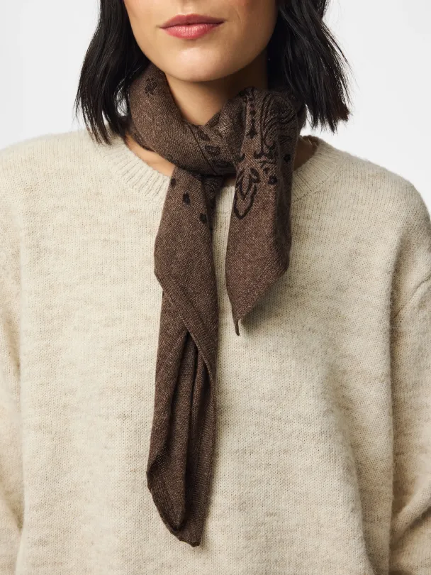 PCNOVIS SMALL SQUARE SCARF NOOS - Image 3
