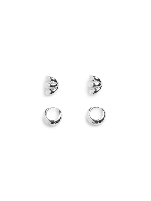 PCEMMA O EARCUFF/EARRINGS 2-PACK - Image 1
