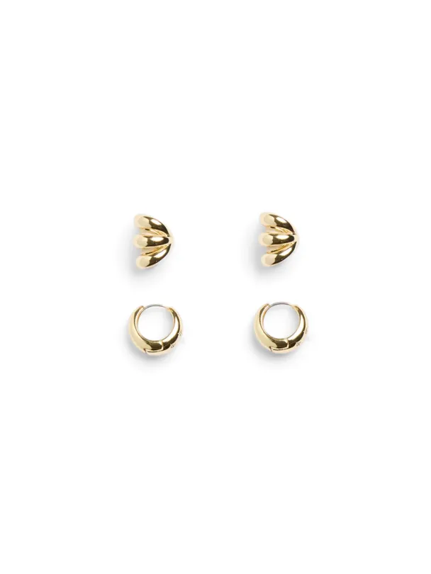 PCEMMA O EARCUFF/EARRINGS 2-PACK - Image 2