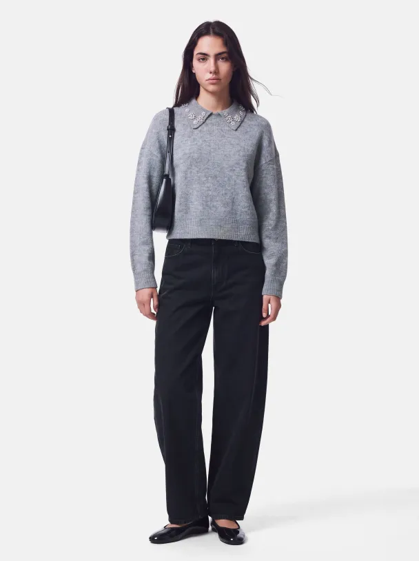 PCEDITH LS PEARL KNIT BC - Image 4