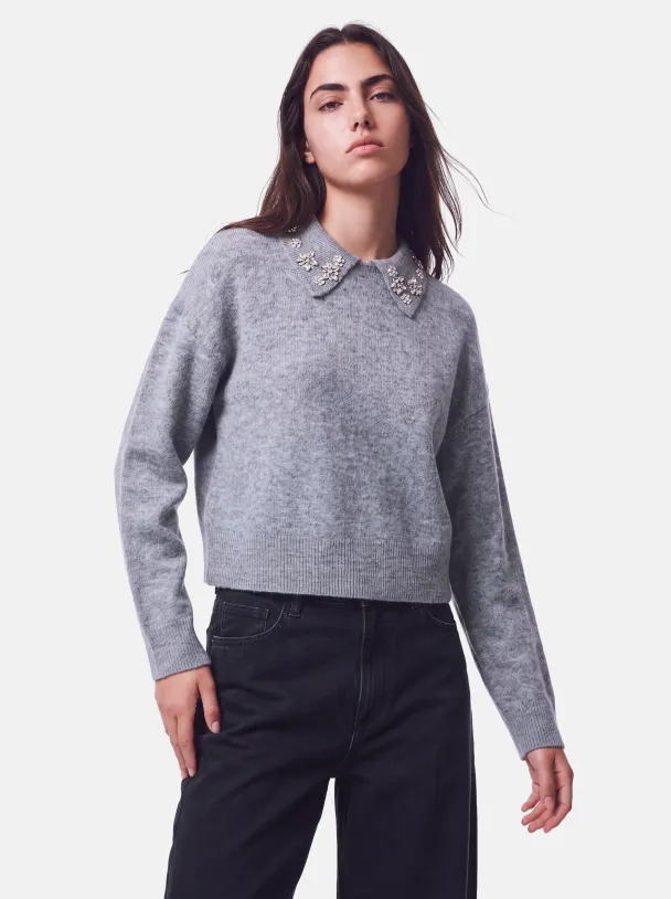 PCEDITH LS PEARL KNIT BC - Image 3