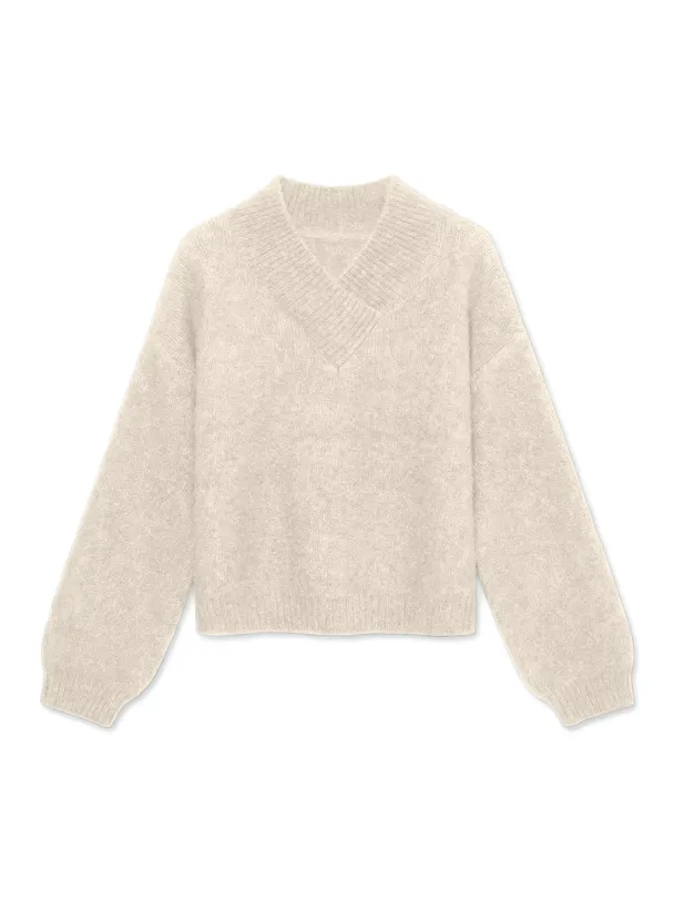 VMLOON LS TIGHT V-NECK SHORT PULLOVE VIP - Image 1