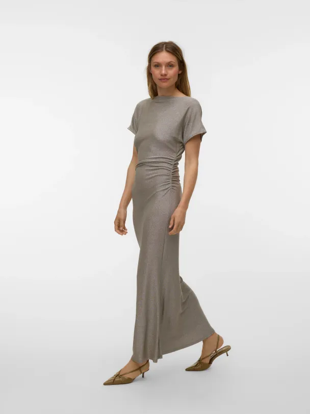 AWURSULA SS BOATNECK ANKLE LX DRESS - Image 2