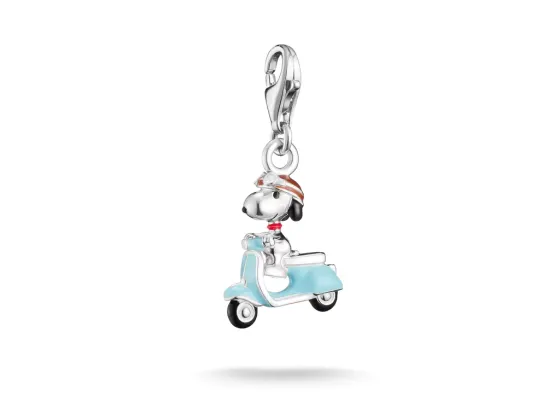 Thomas Sabo - Snoopy P&aring; Scooter Charm