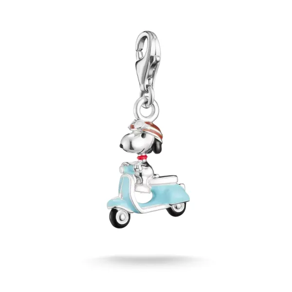 Thomas Sabo - Snoopy P&aring; Scooter Charm