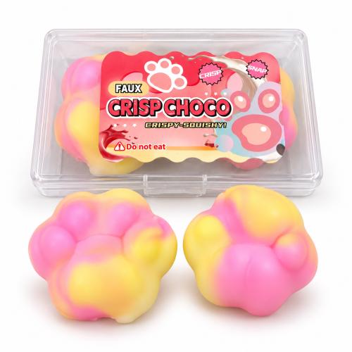CRISPY CHOCO CAT PAW WAX SQUISHY