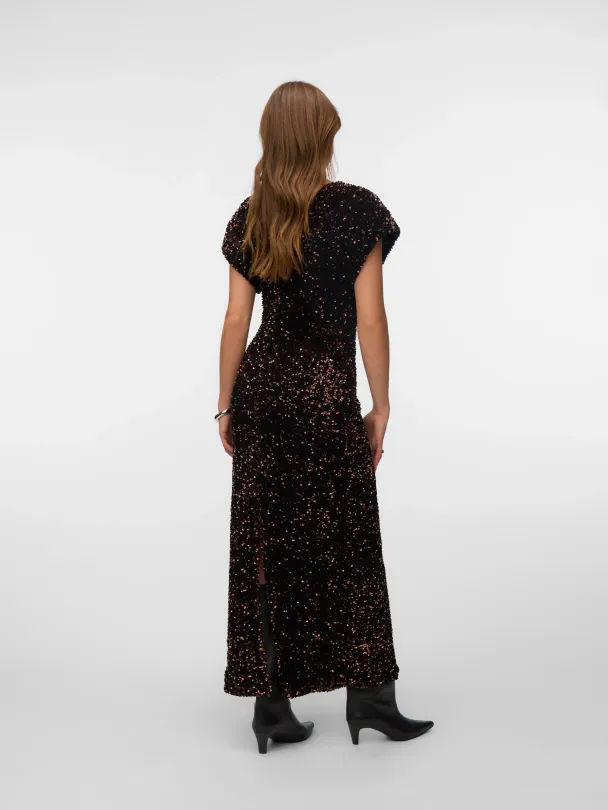 VMMIRANDA CS MAXI SEQUIN DRESS JRS EXP - Image 5