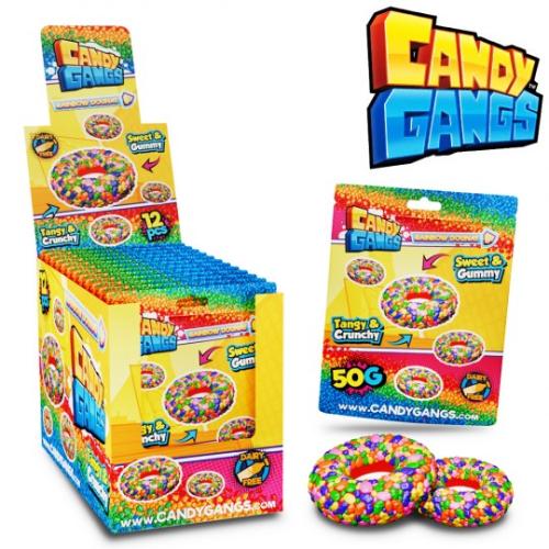CANDY GANGS RAINBOW DONUT 50g