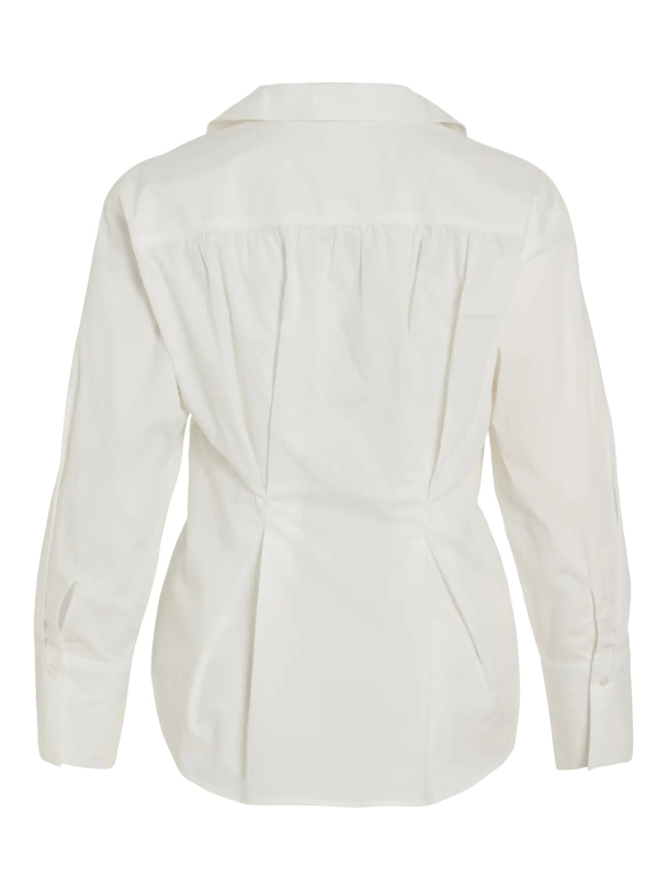 Rousheena V-neck Shirt - Cloud Dancer - Image 2