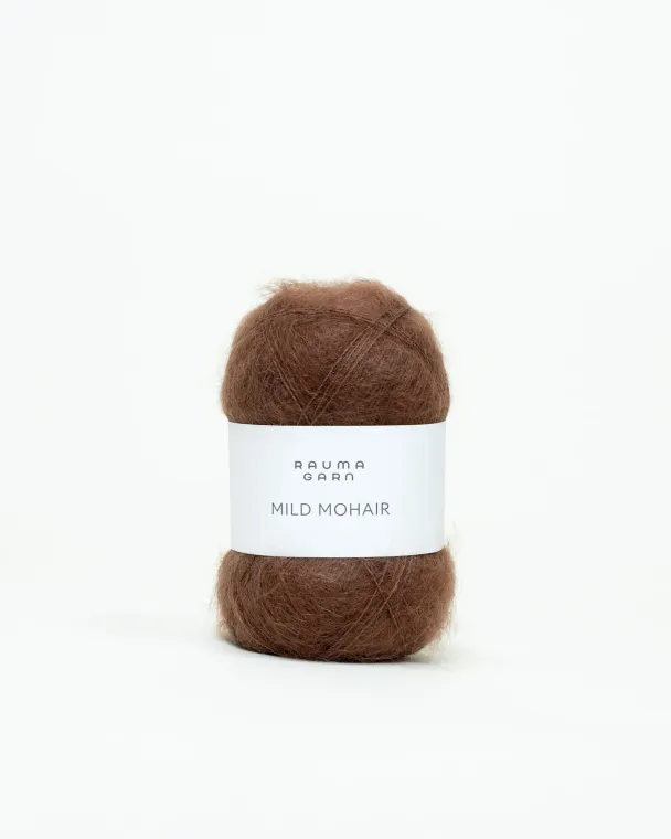 Mild Mohair kanelbrun 12