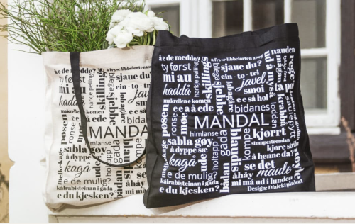 Handlenett Mandal dialektnett 