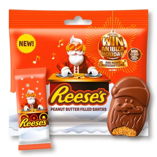 REESE’S PEANUT BUTTER SANTA BAG 55G
