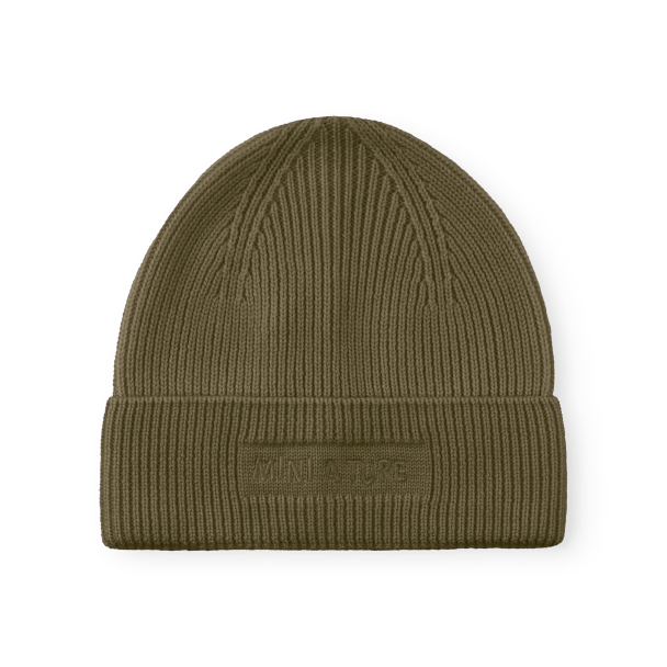 MATBOJE Wool Beanie - Kalamata Green