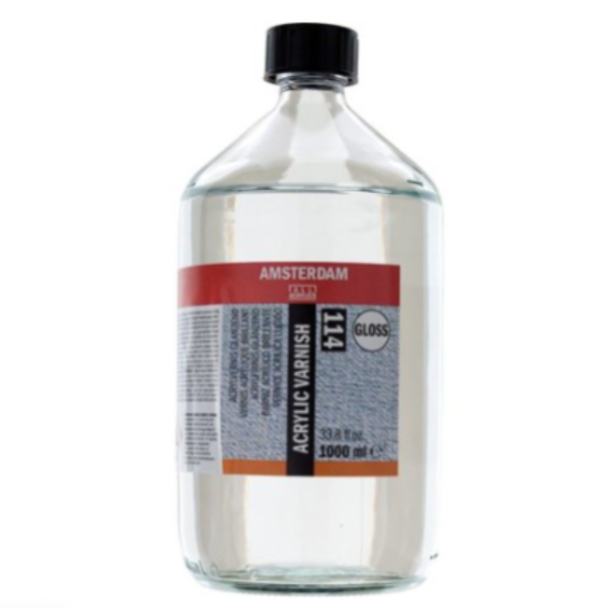Amsterdam Acrylic Varnish Glossy 114 - 1000ml