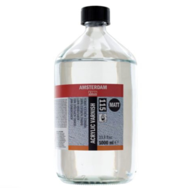 Amsterdam Acrylic Varnish Matt 115 - 1000ml