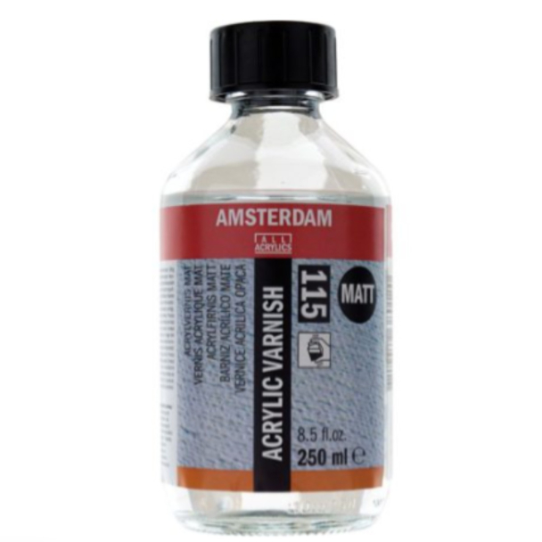 Amsterdam Acrylic Varnish Matt 115 - 250ml