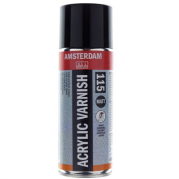 Amsterdam Acrylic Varnish Spray Matt 115 - 400ml