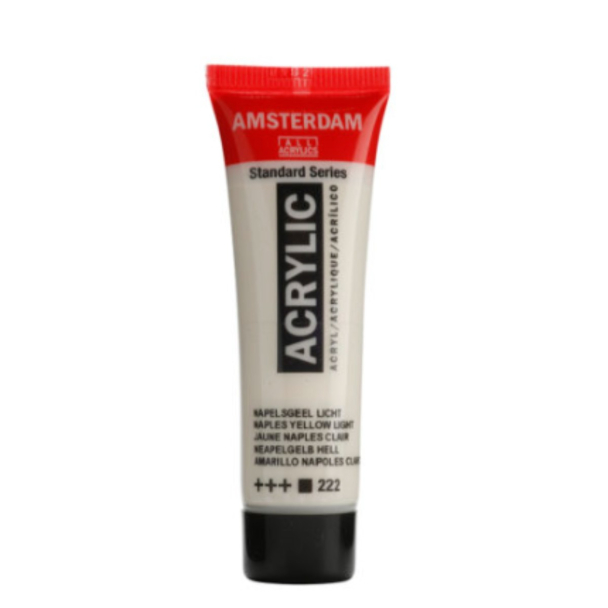 Amsterdam Standard Akryl 20ml - 222 Naples Yellow