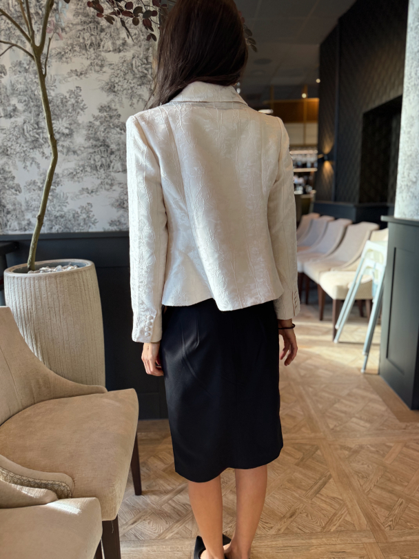 Cut Out Rhinestone Skirt – Black - Image 3