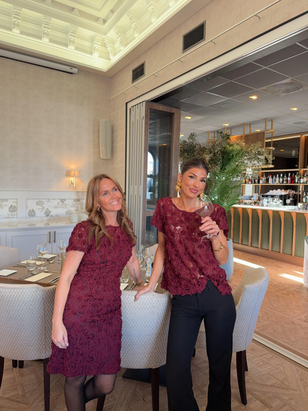 Sierra Dress - Burgundy  - Image 4