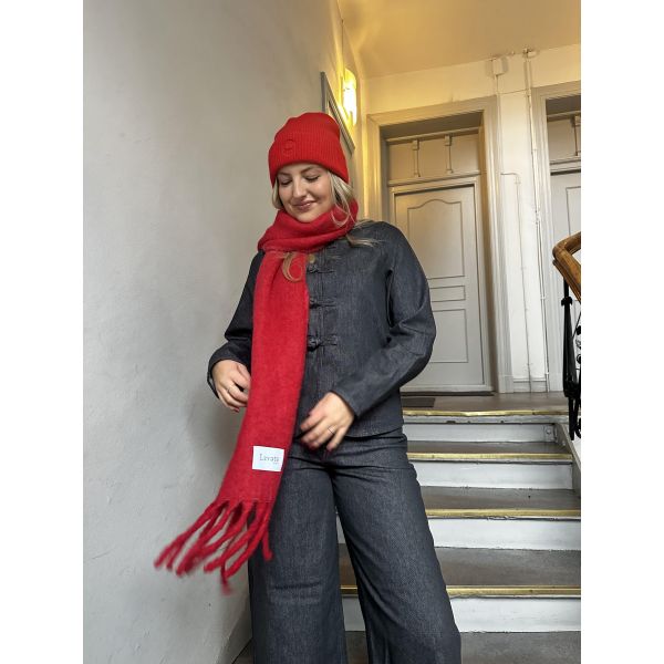 Silke Hat Red