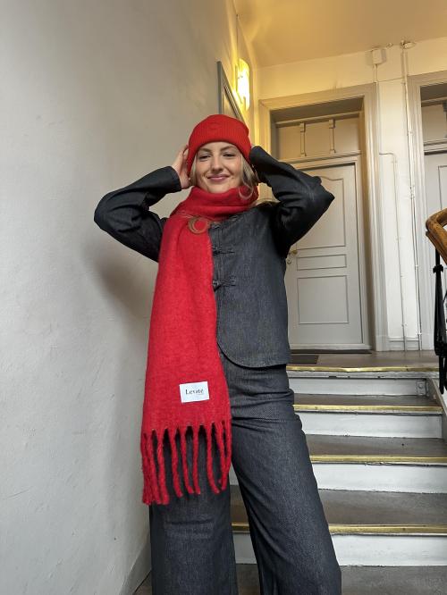 Sinus Scarf Red