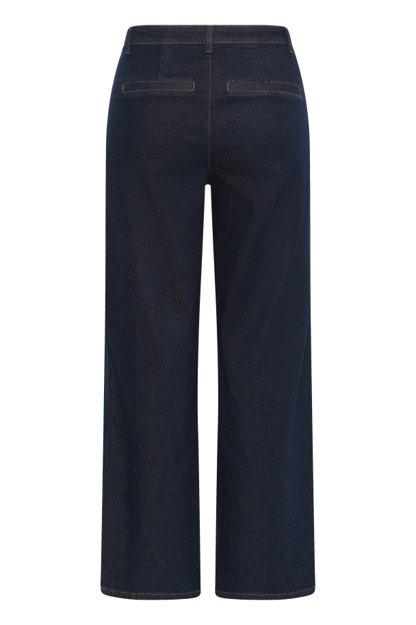 Kaffe Curve Hailey jeans med vide ben - Image 5