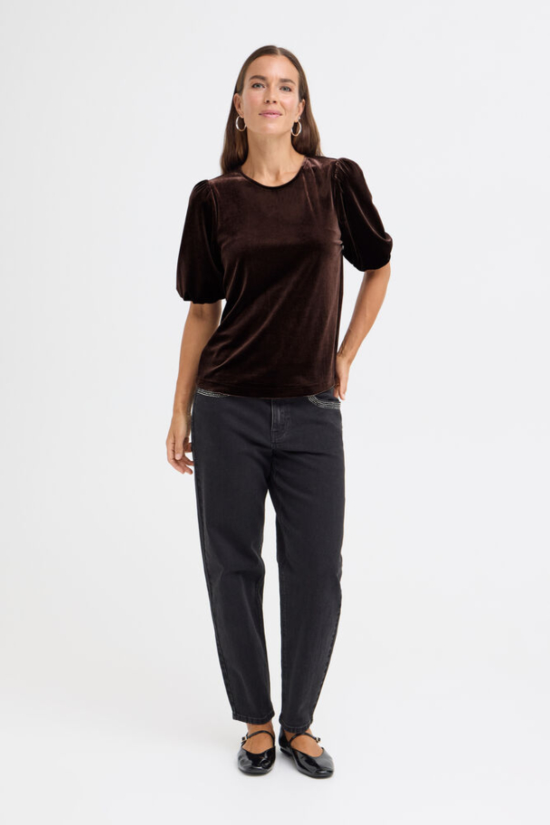 PZBarbara Topp Brun - Image 1