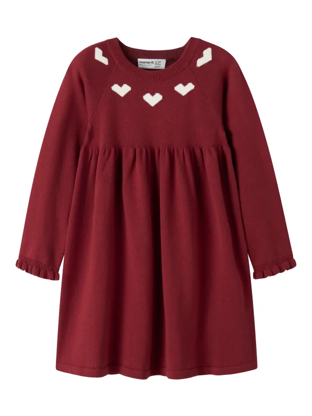 NMFRISSE LS KNIT DRESS - Image 2