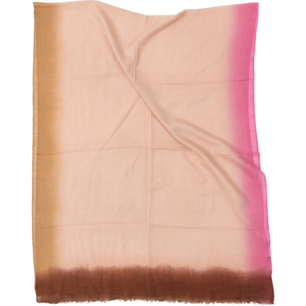 Dip it Scarf Rose/Brown  - Image 3