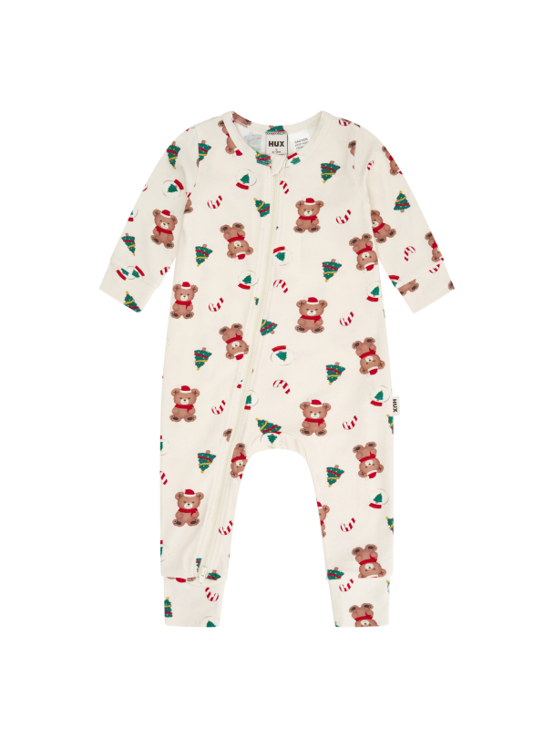Xmas Time Romper - Eggnog - Image 1