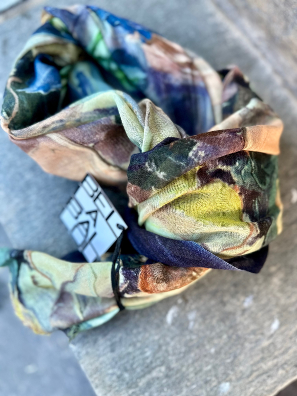 Painted roses skjerf  - Image 1