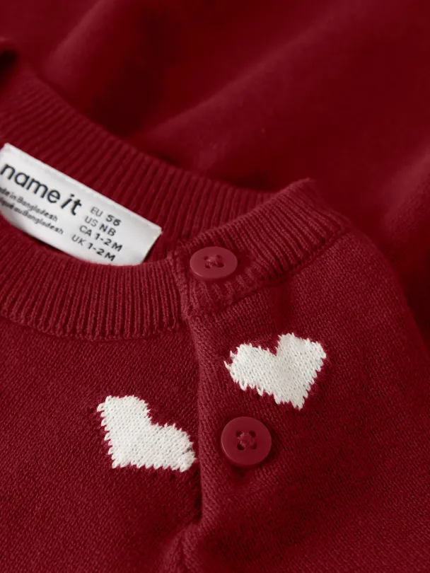 NBFRISSE LS KNIT DRESS - Image 3