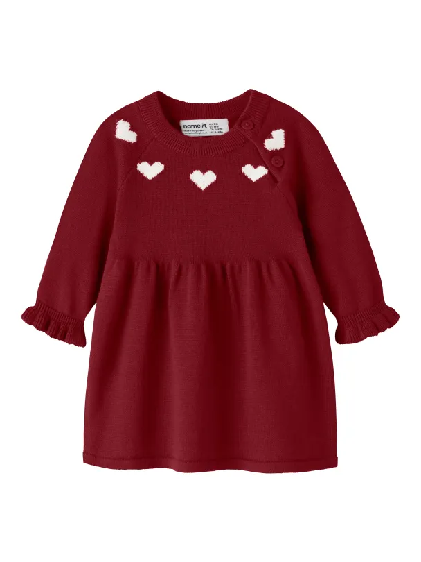 NBFRISSE LS KNIT DRESS - Image 2