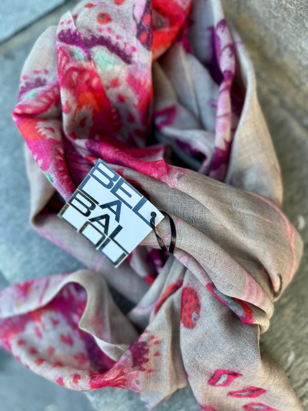 Vintage Flower Scarf  - Image 1